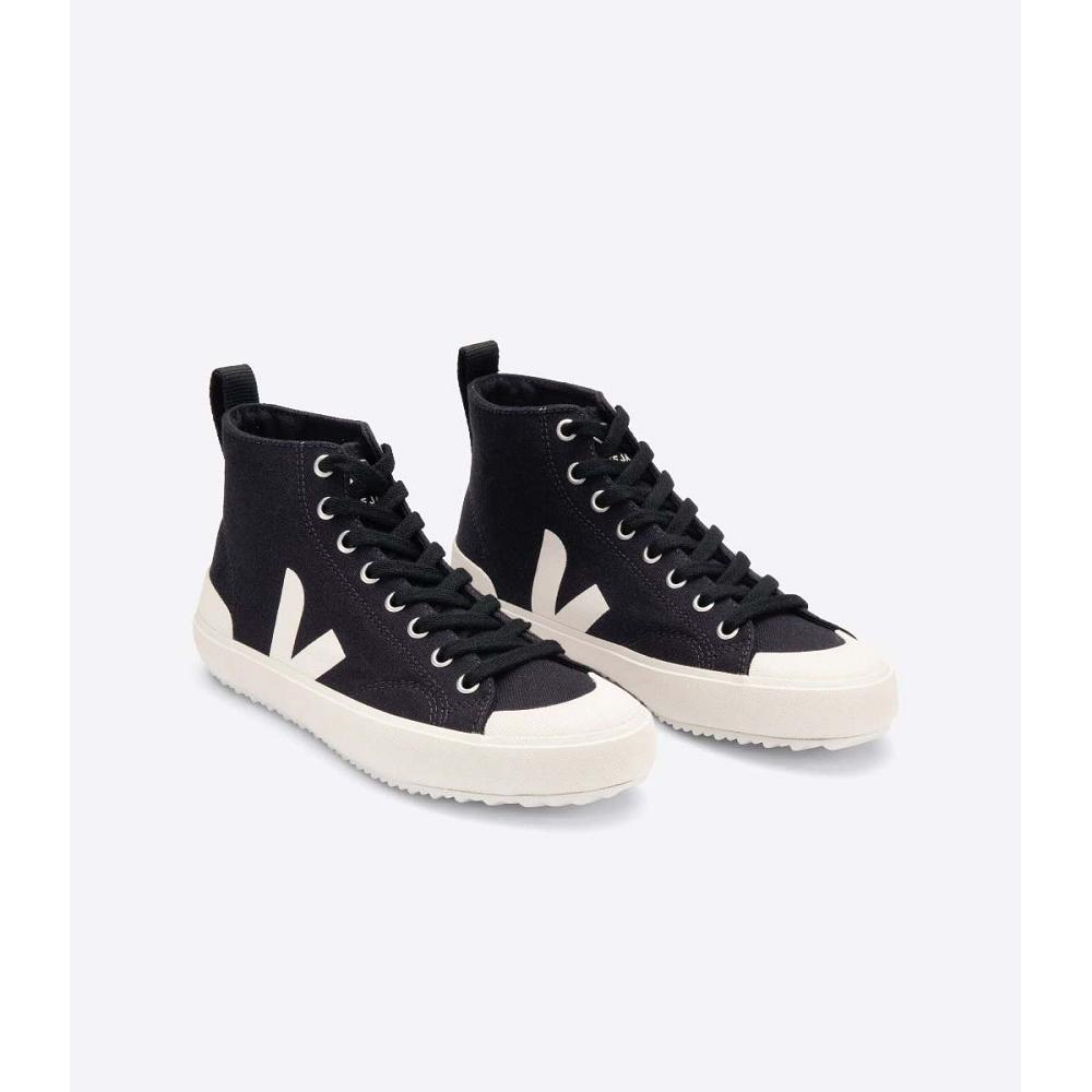 Men's Veja NOVA HT CANVAS PIERRE High Tops Black | ZA 101HAP